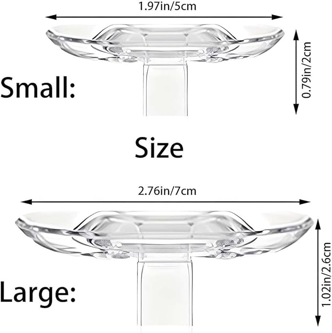 2025 Creative Floating Flower Floral Arrangement Holder,Modern Floating Vase Pedestal Stand,Innovative Floating Flower Display Stand Clear Acrylic Flower Bowl Stem Holder (10PCS, Large)