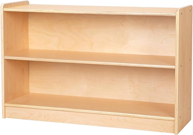 OOOK Montessori Shelf, Toy Organizers and Storage, 2-Tier Toddler Bookshelf Suitable for Classroom, Kindergarten, Kids Room, Playroom and Daycare Center