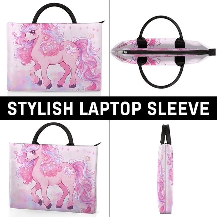 Hsnar 15.6 Laptop Case Briefcase Handbag with Accessory Pocket Slim Laptop Bag Laptop Sleeve