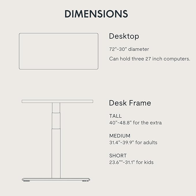 FLEXISPOT E6 Pro Oval Leg Dual Motor 3 Stages Bamboo Whole-Piece Electric Standing Desk 72x30 Inch Board Height Adjustable Electric Sit Stand Up Desk (Black Frame + Bamboo Whole-Piece Desktop)