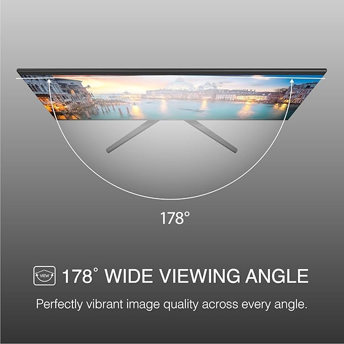 Packard Bell airFrame 21" FHD Monitor, 1920x1080, Ultrawide, VESA Mount Compatible, Tilt Adjustment, HDMI/VGA, Slim Bezel, for Home, Office, and Light Gaming