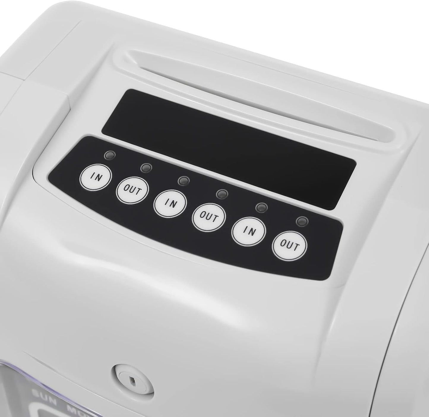 Skiennix Electronic Time Clock - Employee Punch Recorder for Up to 50 Workers | Includes 50 Time Cards & Security Key