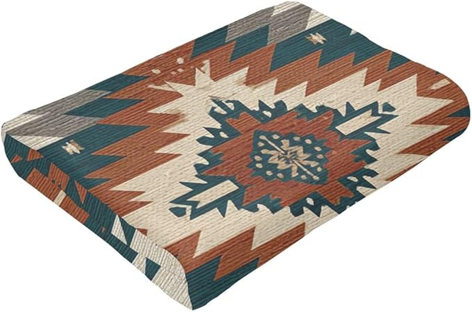 Boho Western Blanket Aztec Tribal Southwest Throw Blanket Southwestern Navajo Soft Cozy Fleece Fuzzy Stuffed Plush Flannel Gifts for Girls Women Boys Kids Adults 60''x80''