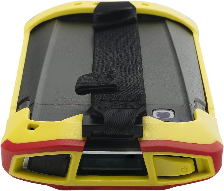 Zebra Protective Cover Bumper Case - Rugged Boot with Hand Strap for TC51, TC52, TC56, TC57 | Red & Yellow