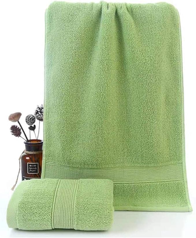 LRUUIDDE Bathroom Hand Towels 2 Set,Cotton Hand Towel for Bath, Hand, Face, Kitchen, Super Soft, Highly Absorbent, Machine Washable, Size 14" x 30" (Green)…