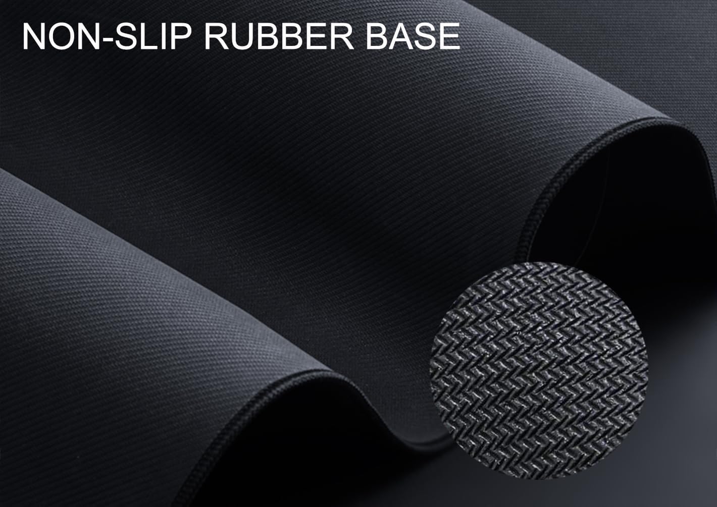 XXL Gaming Mouse Pad by [Brand Name] - Non-Slip Waterproof Rubber Base | 31.5" x 15.7" Blue Mat for Work & Play