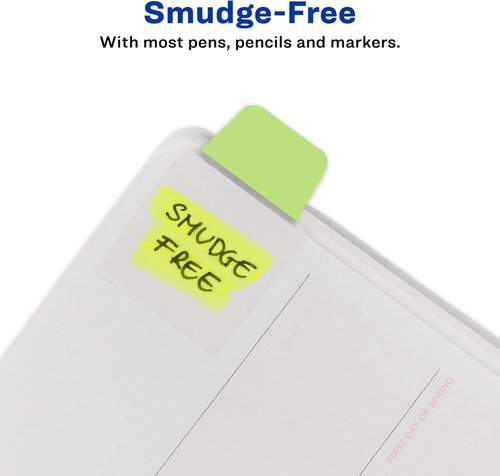Avery Mini Ultra Tabs - 1" x 1.5" Repositionable Sticky Notes | Assorted Pastel Colors, 40 Count