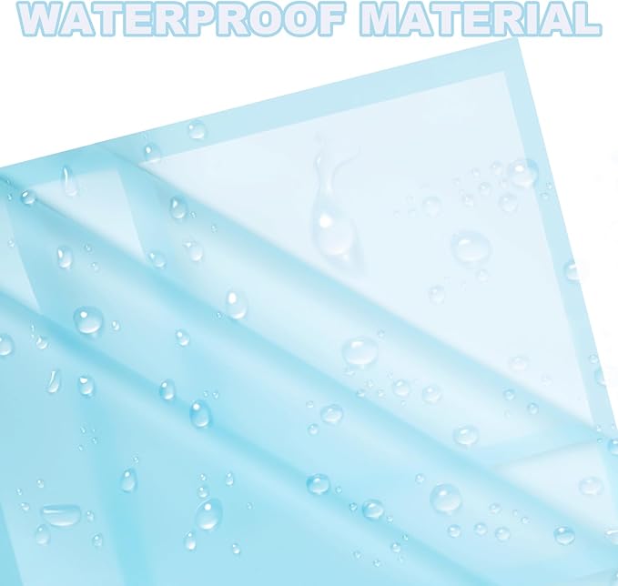 DEWJDFSC 20 Sheets Flower Wrapping Paper,Waterproof Floral Korean Bouquet Wrapping Paper, Florist Supplies, Suitable for Flowers Gift Packaging （Blue-3）