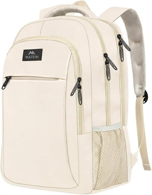 MATEIN Laptop Backpack - 15.6 Inch Anti-Theft Water-Resistant Travel Bag for Women & Professionals