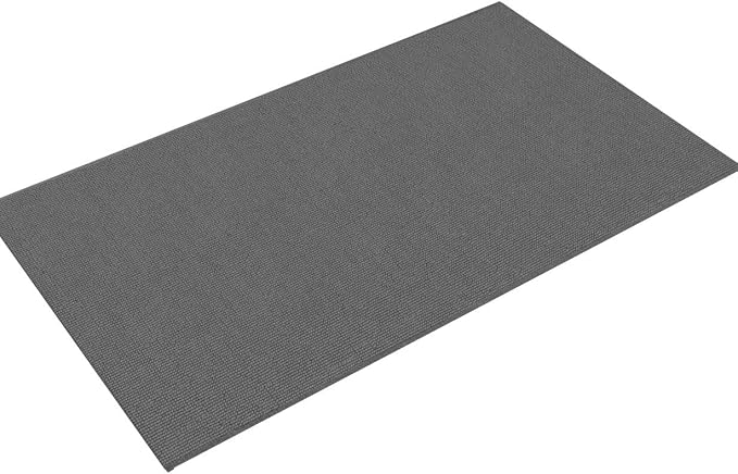 Cotton Paradise 100% Cotton Turkish Bathmat Rug, Soft Absorbent Quick Dry Non Slip, 20x34 Bathmat Rug, Dark Gray