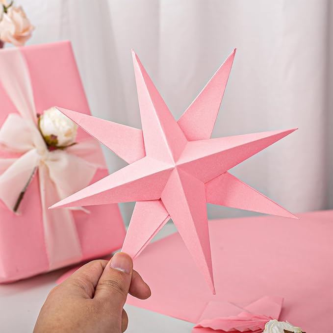 Retrify Pink Kraft Paper Roll 17 Inches x 32.8 Feet - Solid Color Gift Wrapping Paper for All Occasion Wedding, Bridal Shower, Mother's Day, Valentine's Day, Table Runner, Wrapping Bouquet Flower