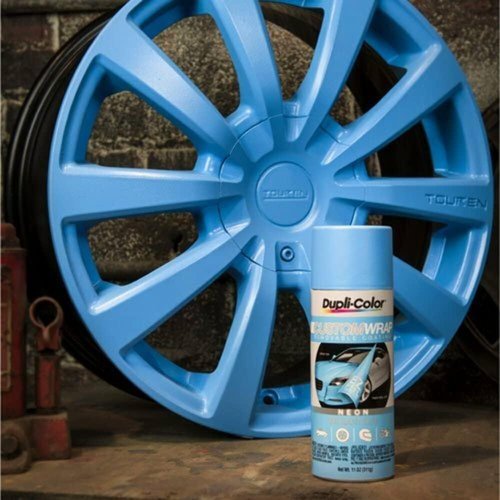 Dupli-Color Custom Wrap Neon Removable Automotive Paint - Dynamic Pink | 11 oz. Aerosol Can
