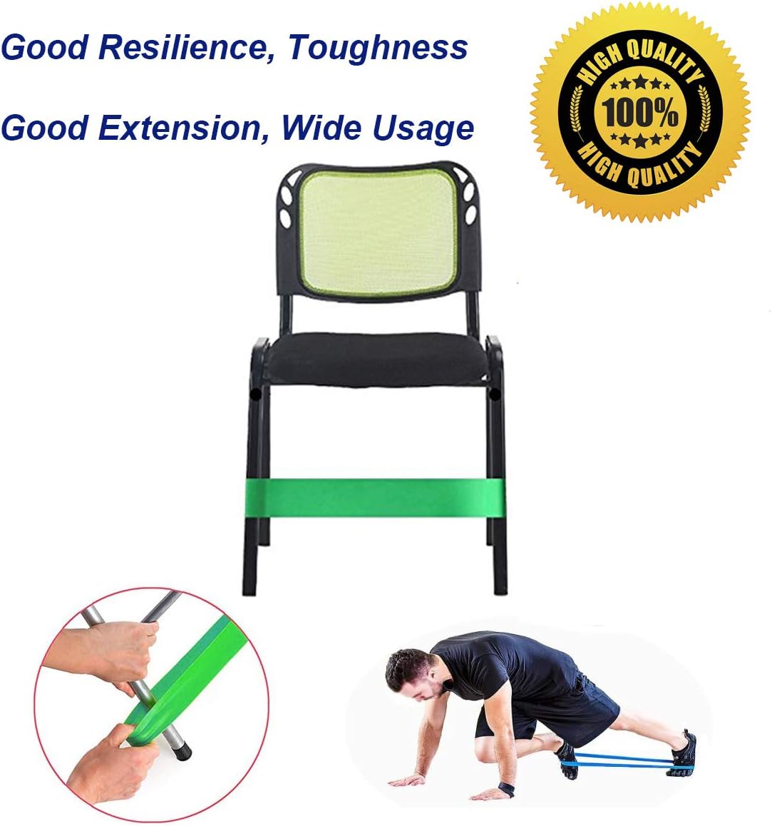 Skiennix Chair Bands for Kids - Fidgety Feet Support for ADHD & Sensory Needs | Durable Natural Latex