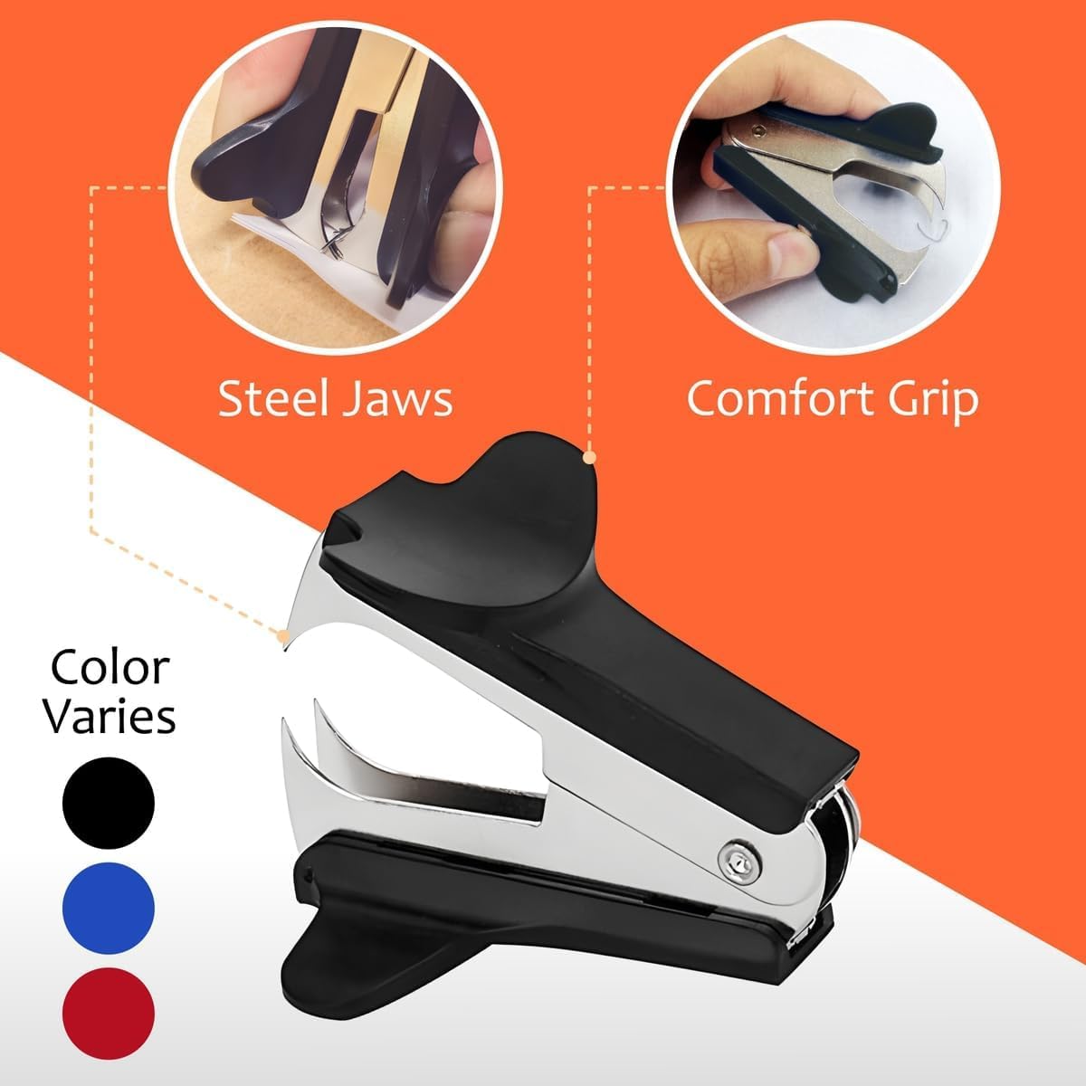 Staples S.F.4 Premium Desktop Stapler Set - Includes Staple Remover & 5000 Staples (1/4” Length)