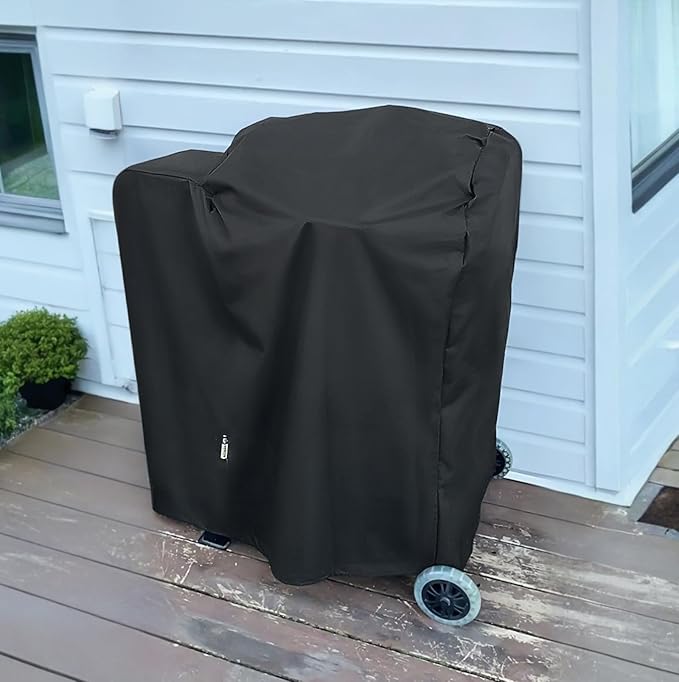 Arcedo Grill Cover Compatible with Pit Boss Lexington 500, Lexington 540, Pro 600 and Tailgater, Heavy Duty Waterproof Wood Pellet Smoker Cover, All Weather Protection for Onyx Edition Grill