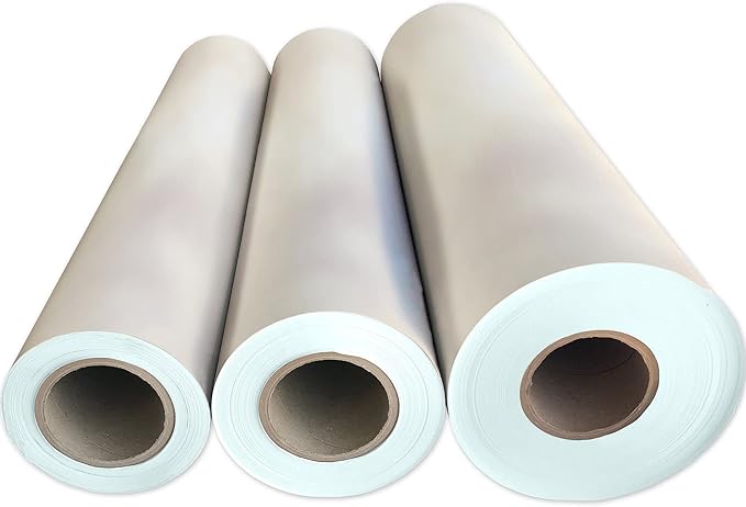 Jillson Roberts Bulk Gift Wrap, Everyday Gift Wrapping Supplies, Pearl Matte Metallic, Full Ream 833 feet x 24 inches
