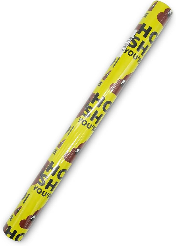 GOOFBALLS Hilarious Wrapping Paper Roll – Funny Gift Wrap for Birthdays, Holidays, White Elephant, Gag Gifts - Holy Shit