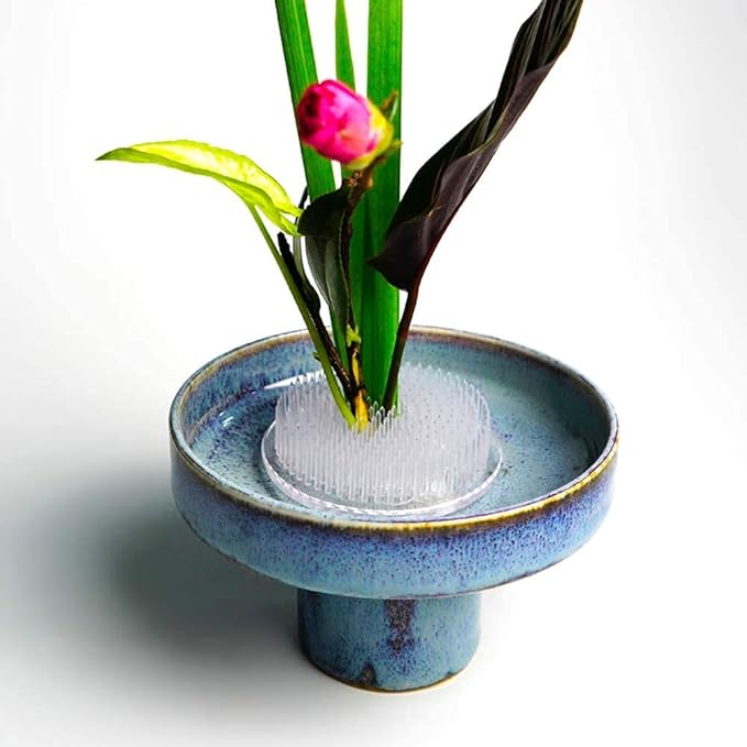 Flower Frog Clear Plastic Pin Frog Flower Arrangement Holder 2.76" Inch (70mm)
