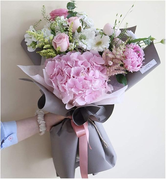 FWSA WRAPS Flower Wrapping Paper Roll Korean Floral Bouquet Packing Supplies Waterproof Fresh Flowers Gift Packaging Marterials (COLOR 6)