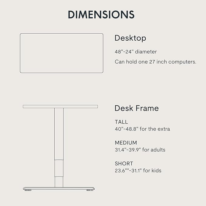 FLEXISPOT E6 MAX Bamboo Dual Motor 3 Stages Standing Desk 48x24 Inch Whole-Piece Board Electric Height Adjustable Stand Up Desk 150KG Load Capacity(Black Frame + Bamboo Desktop)