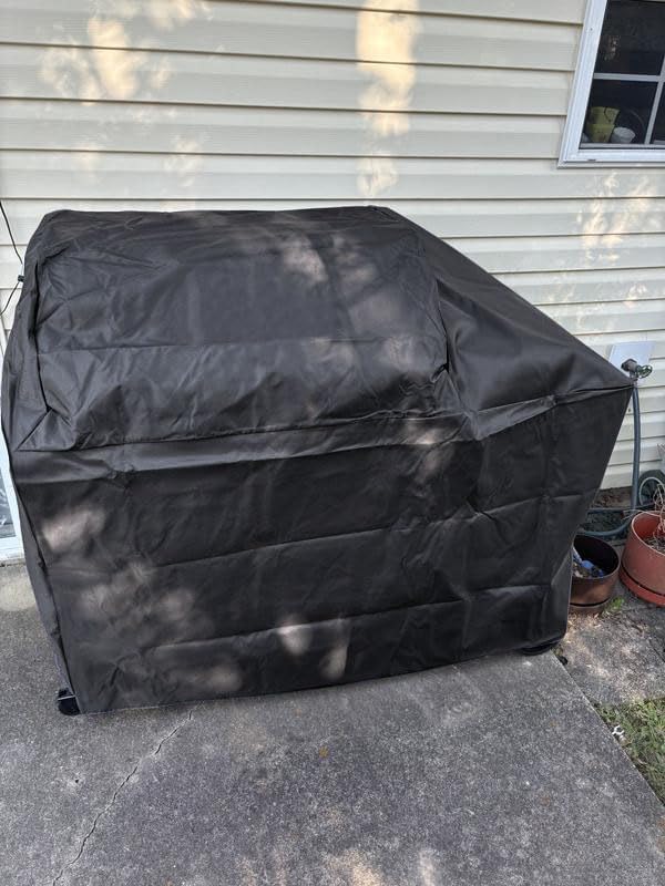 ZJYWSCH Grill Cover for Traeger Woodridge Pellet Grill TFB86MLH Outdoor Waterproof for Traeger Woodridge Wood Pellet Grill and Smoker Full Length Cover BAC761 Heavy Duty