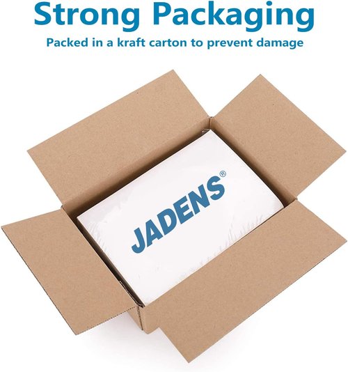 JADENS Thermal Shipping Labels - 500 Pack | 4x6 Inch Size for Efficient Labeling