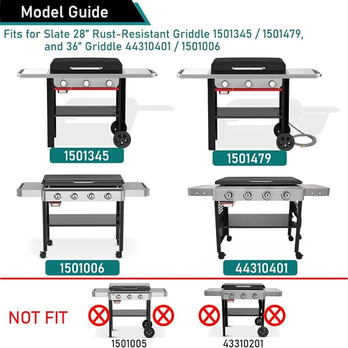 ZJYWSCH Grill Cover for Weber Slate 28" Griddle Outdoor Waterproof 600D Heavy Duty Webber Slate 28 inch Flat Top Rust-Resistant Griddle Grill Cover with Straps