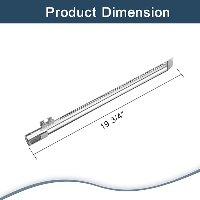 Grieptra Flavorizer Bars,Heat Deflectors and Grill Burner for Weber Genesis II E-410, S-410, LX E-440, S-440 (Porcelain Steel, 66030 * 7+ES/410 * 4+66790 * 4)