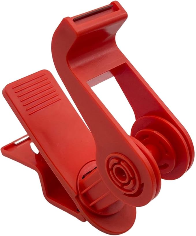 Milageto Desktop Tape Dispenser Desk Tape Holder Desk Accessories Easy Setup & Storage Flexible Rotation Tool Clamp for Gift Wrapping