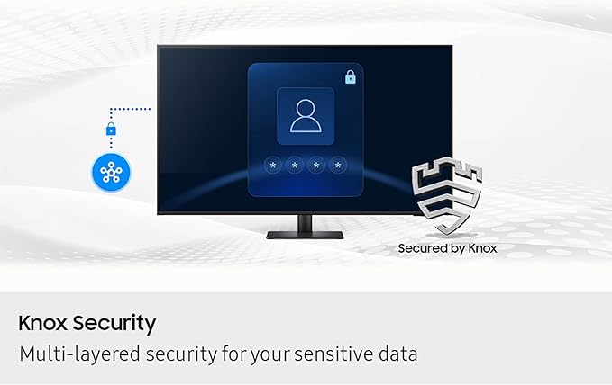 Samsung 43” Smart Monitor M7 (M70F) 4K UHD Display, Samsung Vision AI, Smart TV Apps, Gaming Hub, USB-C, HDMI and USB-A, Black, LS43FM702UNXZA, 2025
