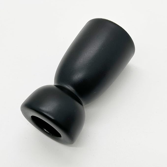 Candlestick Holders, Ceramic Black Taper Candle Holder Candlelight Stand Candleholder, Modern Boho Candle Holders for Desktop Table Setting Dining Bathroom Halloween Home Decoration,2 Pack