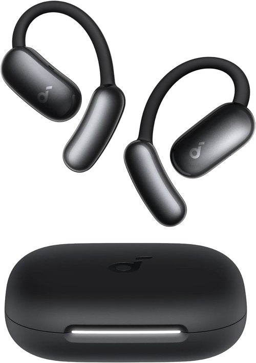 Anker Soundcore AeroFit 2 Open-Ear Headphones - AI Assistant, Pressure-Free Fit, 35H Playtime, Hi-Res Audio