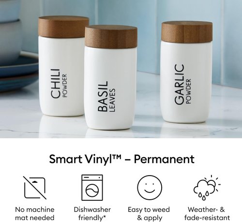Cricut Smart Permanent Vinyl - Grass Green (5.5in x 10ft Roll) | Ideal for Joy Machine Matless Cutting