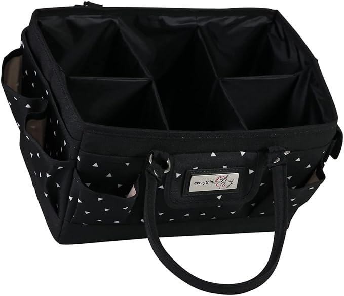 Everything Mary Deluxe Collapsible Store & Tote Organizer with Handles – Multipurpose Storage for Diapers, Snacks, Crafts, Toys, Office Supplies & Everyday Essentials