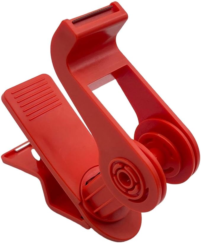 Milageto Desktop Tape Dispenser Desk Tape Holder Desk Accessories Easy Setup & Storage Flexible Rotation Tool Clamp for Gift Wrapping