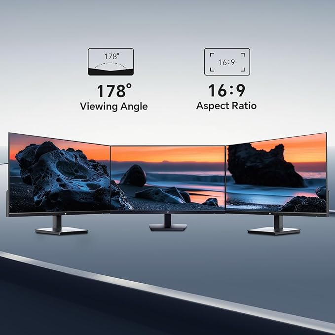 KTC 27 Inch QHD Computer Monitor 100Hz, Up to 120Hz, IPS Panel, 2K 1440P PC Gaming Monitor for Home Office, Adaptive-Sync Support, HDR10, Tilt Adjustable, H27D9