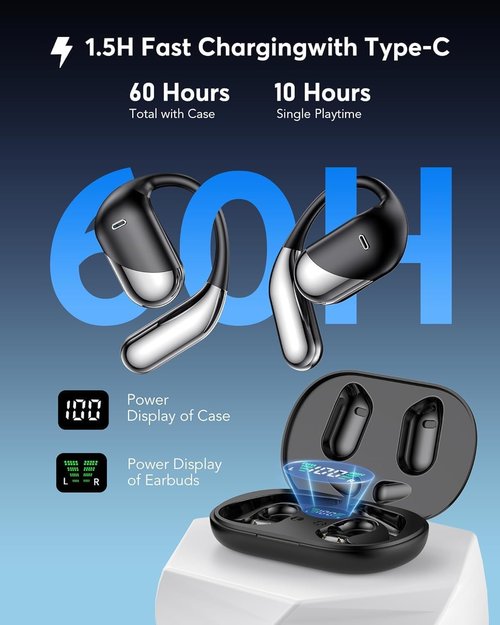 Paekole AI Translation Earbuds - Real-Time Two-Way Translator | 198+ Languages, 3-in-1 for Travel & Learning