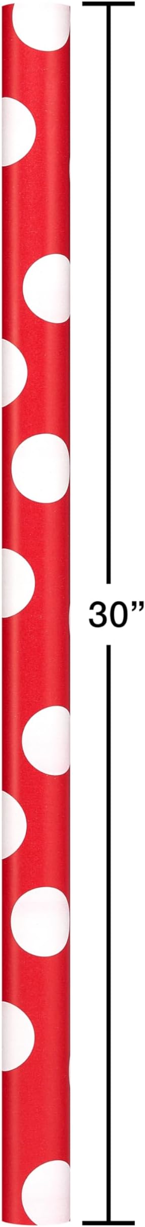 American Greetings Wrapping Paper Rolls for Christmas or Any Occasion, Metallic Gold and Red Holiday Gift Wrap (120 sq. ft., 4 Rolls-30 in. x 12 ft., Reversible) Stripes, Polka Dots, Zig Zags