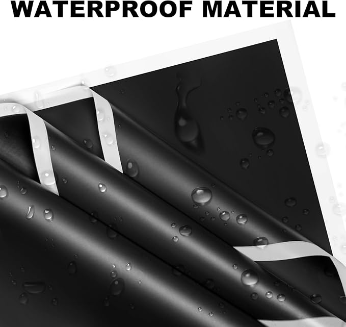 DEWJDFSC 20 Sheets Flower Wrapping Paper,Waterproof Floral Korean Bouquet Wrapping Paper, Florist Supplies, Suitable for Flowers Gift Packaging (Black-4)