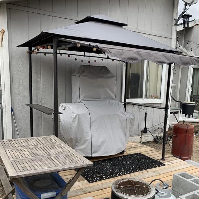 ZJYWSCH Grill Cover for Pit Boss Platinum Lockhart PB2180LK Wood Pellet Grill and Smoker Heavy Duty Pit Boss Platinum Lockhart Grill Cover Waterproof