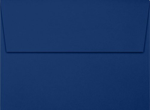 LUXPaper A7 Invitation Envelopes - Peel & Press | Navy Blue | 5 1/4" x 7 1/4" | 80lb Text | 250 Count