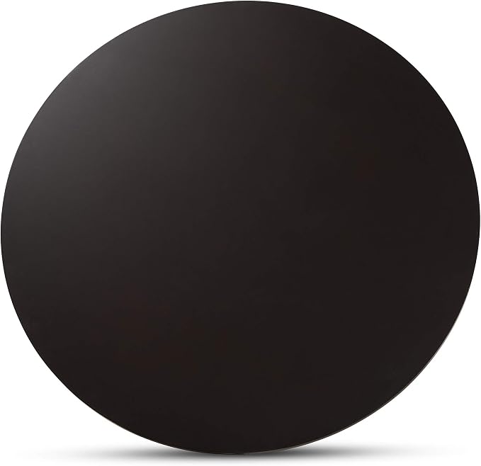 Baxton Studio Kenji Modern and Contemporary Dark Brown Finished 48-Inch-Wide Round Wood Dining Table