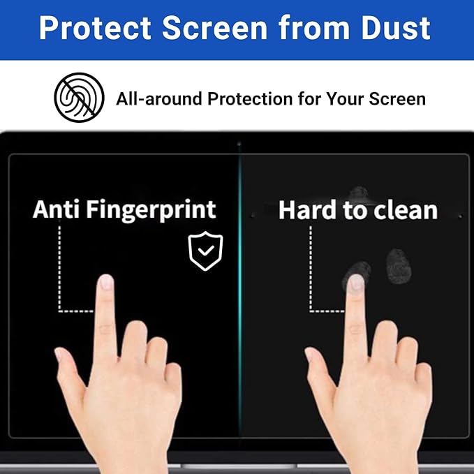 Magnetic Privacy Screen Camera Cover Compatible with MacBook Air 15 Inch 2025 2024 2023 M2 M3 M4 A3114 A3241 Removable Screen Filter MacBook Air 15 inch Screen Protector Anti Blue Light Glare
