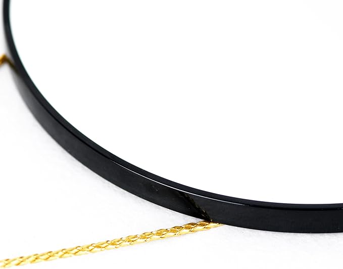 9.2x15.9 inch Black Mirror Oval,Wall Mirror Door Mirror PVC Plastic Frame