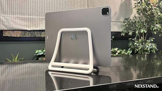 Nexstand K11 Vertical Laptop Stand for Desk,White Desktop Notebook Dock,Vertical Laptop Holder Space-Saving Organizer for All MacBook, Surface, Samsung, HP, Dell