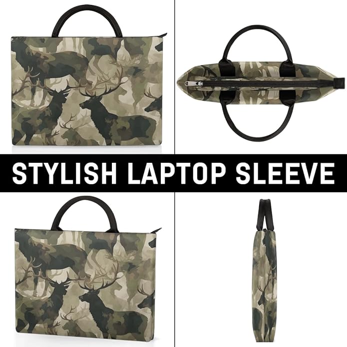 Hsnar 15.6 Laptop Case Briefcase Handbag with Accessory Pocket Slim Laptop Bag Laptop Sleeve