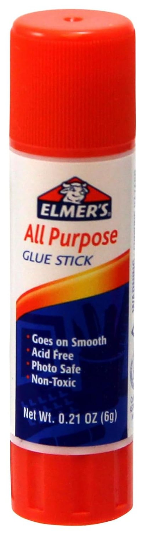 Elmer's All-Purpose Glue Stick - Clear Adhesive for School Projects | 0.21 Ounces