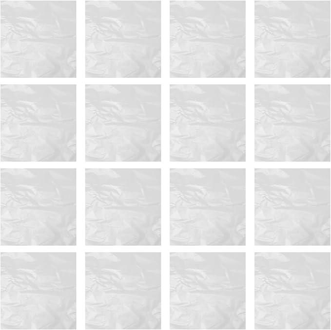 FOYTOKI 100pcs Clear Cellophane Wrapping Paper for Floral Bouquets Transparent Flower Packaging Film DIY Lightweight Floral Wrap for Weddings Birthdays Present