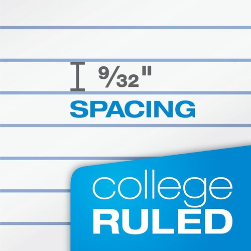 Oxford Spiral Notebook - 1 Subject College Ruled - Pastel Colors, 70 Sheets, Set of 6 | 8 x 10.5 Inch