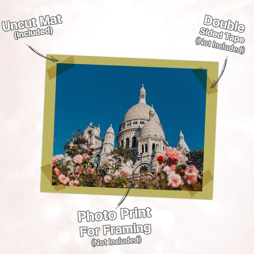 Golden State Art | Pack of 25 Acid-Free 16x20 Multicolor Uncut Mat Boards for Photos & Frames